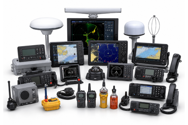 Navigation and communication bridge gear
