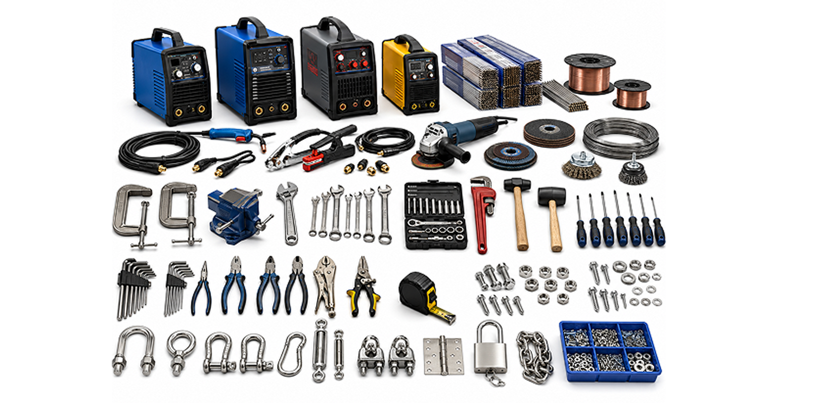 Welding and hardware tools